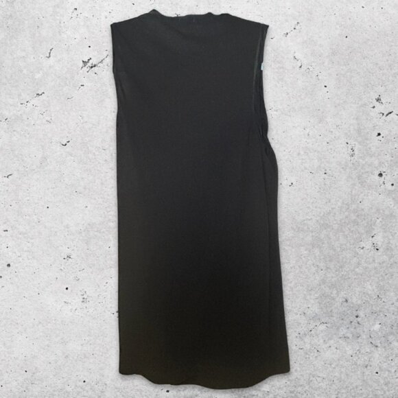 J.Crew Blouse Short Sleeves Soft Ruffle Detailing Button Front‎ Black Women's S - Picture 2 of 8